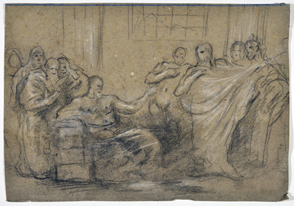 Ancient Scene Study (drawing)