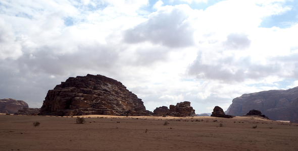 Jordan: Landscape of Wadi Rum. World Heritage in 2011