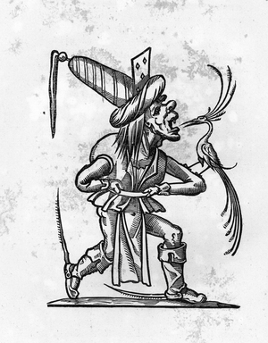 Louis de Breze (1463-1531) - gravure de 1823  in "" Songes drolatiques de Pantagruel"" de Francois Rabelais (1494-1553) - (The Capricious Dreams of Pantagruel) - Collection privee 