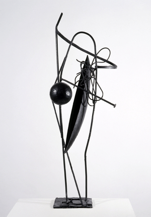 Untitled. Sculpture by Hans Hartung (1904-1989), 1938. Wrought-iron, soda. Dim : 96x37x43cm. Musee Cantini, Marseille