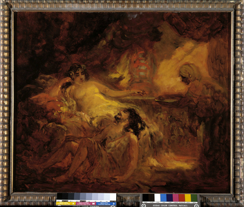 Samson and Dalila (oil on canvas)