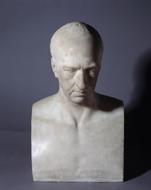 Bust depicting the Scottish painter Gavin Hamilton (1723-1798), 1784 (sculpture)