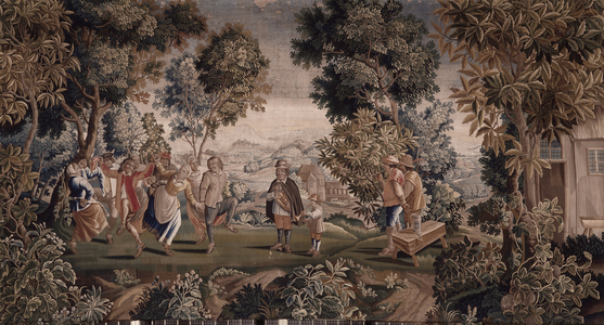 Countryside Scene of Flanders 18th century (tapestry)