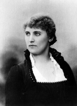 Portrait of Christine Nilsson (Kristina Tornerhjelm, dit) (1843-1921), Swedish soprano. Photography late 19th century.