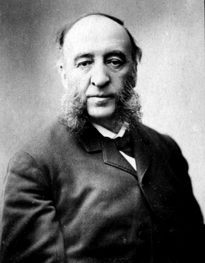 Portrait of Jules Ferry (1832-1893), French politician.