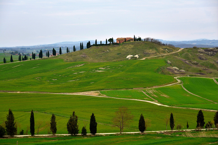 Italy Tuscany - Landscape south of Siena