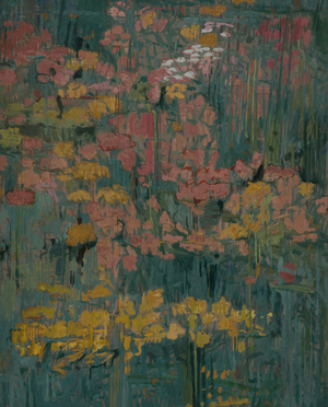 Homage to Christian, 1990-91 (oil on canvas)