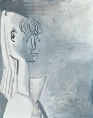 Portrait of Mlle. D. Sylvette, 1954 (oil on canvas)