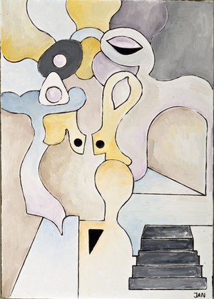 A Family Photograph - light version, 2009 (oil on canvas)