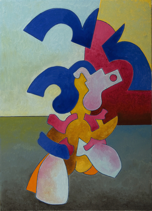 Body and soul nr.1, 1007 (oil on canvas)