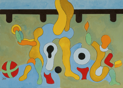 Open-Air Theatre, 2009 (oil on canvas)