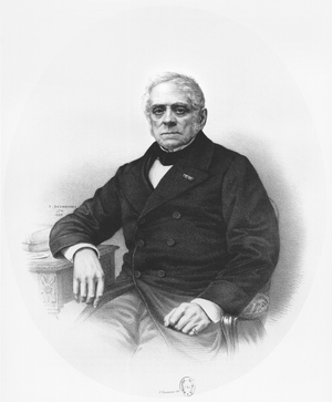 Esprit Auber (1782-1871) 1865 (litho) (b/w photo)