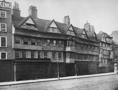 Holborn Bars, c.1878 (b/w photo)