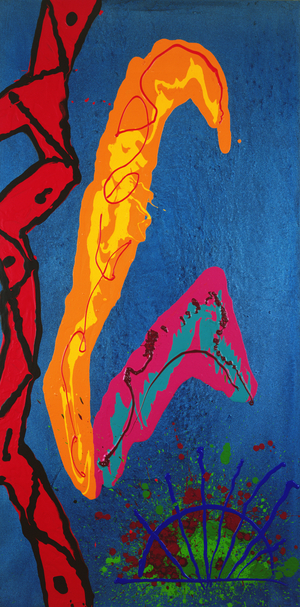 Spring 6.12.97 (acrylic on canvas)