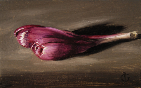 Crocus (oil on panel)