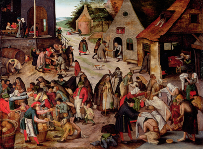 The Seven Acts of Charity (panel)