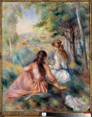 In the Pre, 1890 (oil on canvas)