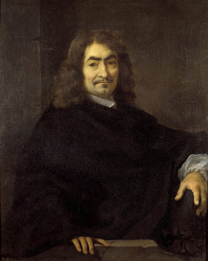 Presume Portrait Of The Philosopher Rene Descartes (1596-1650), 17th century (oil on canvas)