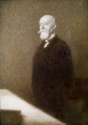 Portrait of the President of the Republic Paul Doumer, 1932 (oil on canvas)