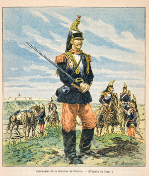French and Germans, Anecdotal History of the War of 1870-1871, 1888 (engraving)