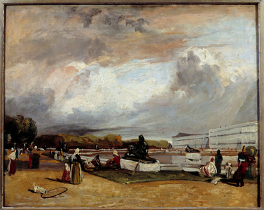 The Waterbed In Versailles, 19th century (oil on canvas)