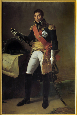 Full Length Portrait Of Andre Massena, Duke Of Rivoli (1756-1817), 19th century (oil on canvas)