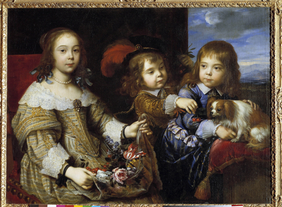 The Children of the Duke of Bouillon, 1647 (oil on canvas)