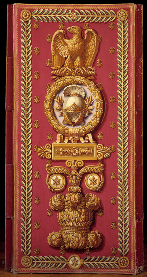 Art France: 6 leaf screen. Goblins tapestry, 1811 (tapestry)