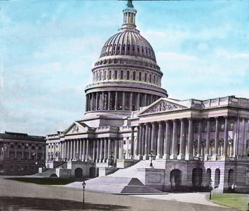 United States of America, Washington, D.C. United States Capitol, built in 1793, image date: circa 1910. Carl Simon Archive