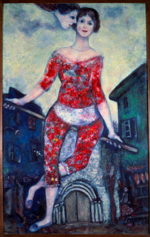 The acrobat, 1930 (oil on canvas)