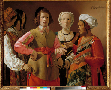 The fortune teller, 1630 (oil on canvas)