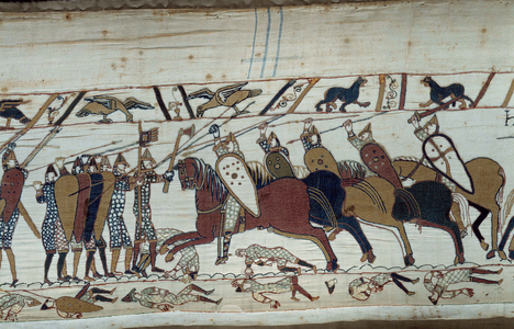 The conquest of England, 1066 (tapestry)