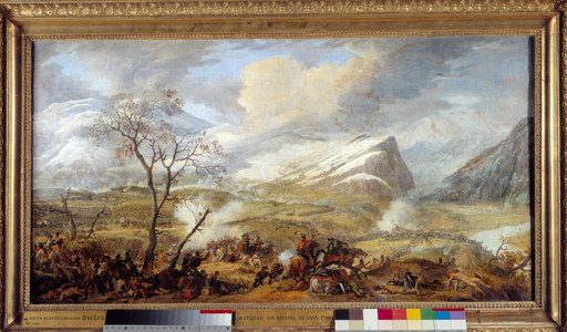 Battle of Rivoli on January 14, 1797 (oil on canvas)