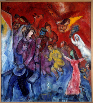 Appearance of the artist's family, 1947 (oil on canvas)