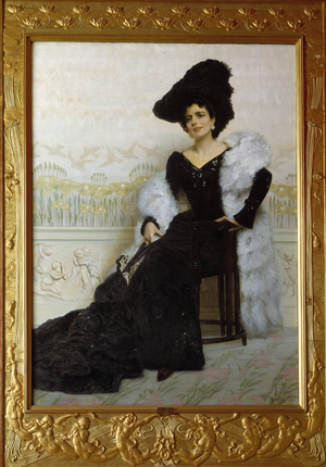 Portrait Of Madame Agliano, 1904 (oil on canvas)