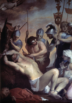 Martyrdom of Saint Barthelemy, 17th century (oil on canvas)