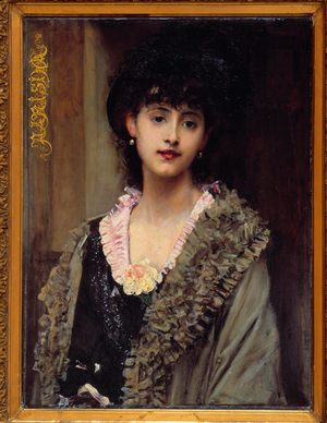 Parisina, 1880 (oil on canvas)