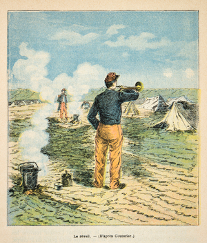French and Germans, Anecdotal History of the War of 1870-1871, 1888 (engraving)
