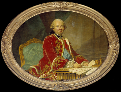 Portrait of Etienne Francois, Duke of Choiseul Stainville (1719 -1785) minister, 1763 (oil on canvas)