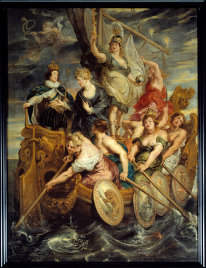 Majority of Louis XIII (1601-1643) on 20/10/1614 (oil on canvas)