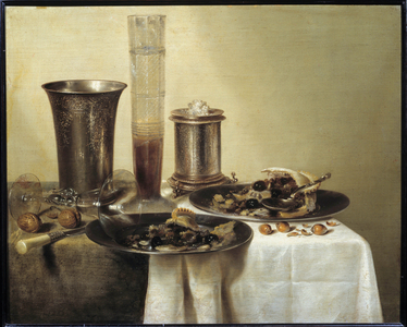 Still Life with Silver Cup, 1637 (oil on canvas)