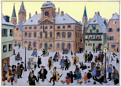 My village, those who do not forget: The feast of the emperor (print)