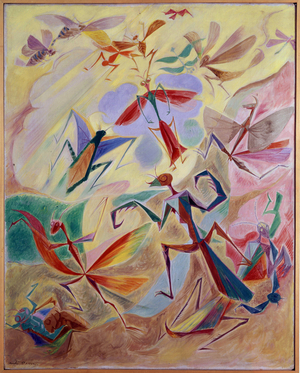 Summer Entertainment, 20th century (oil on canvas)