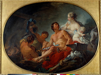 Les forges de Vulcain, 1747 (oil on canvas)