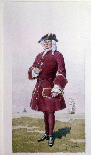 Navy Military Uniform (engraving)