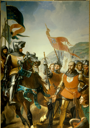 Hundred Years' War (1337-1453), 1837 (oil on canvas)