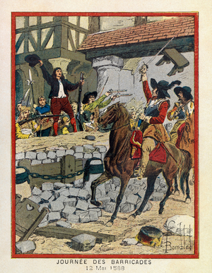 The Grand Journees of the Hotel de Ville de Paris (litho)