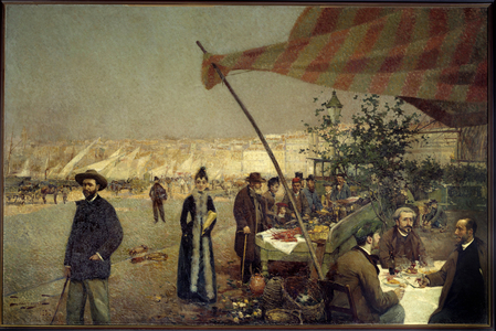 At Bregaillon In Marseille In 1890, 1890 (oil on canvas)