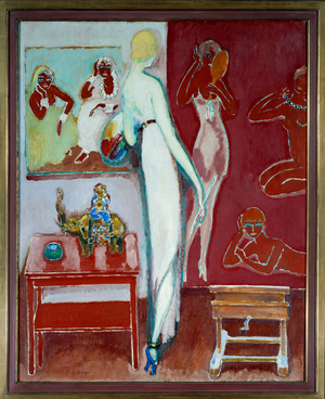 Amusement, 1914 (oil on canvas)