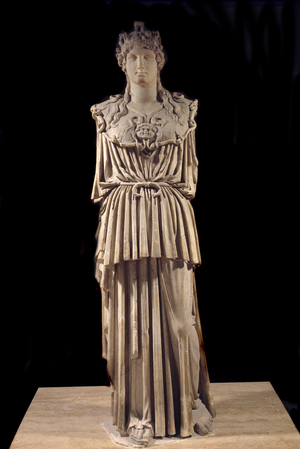Athena called 'Collar Minerve'm 5th century BC (marble)